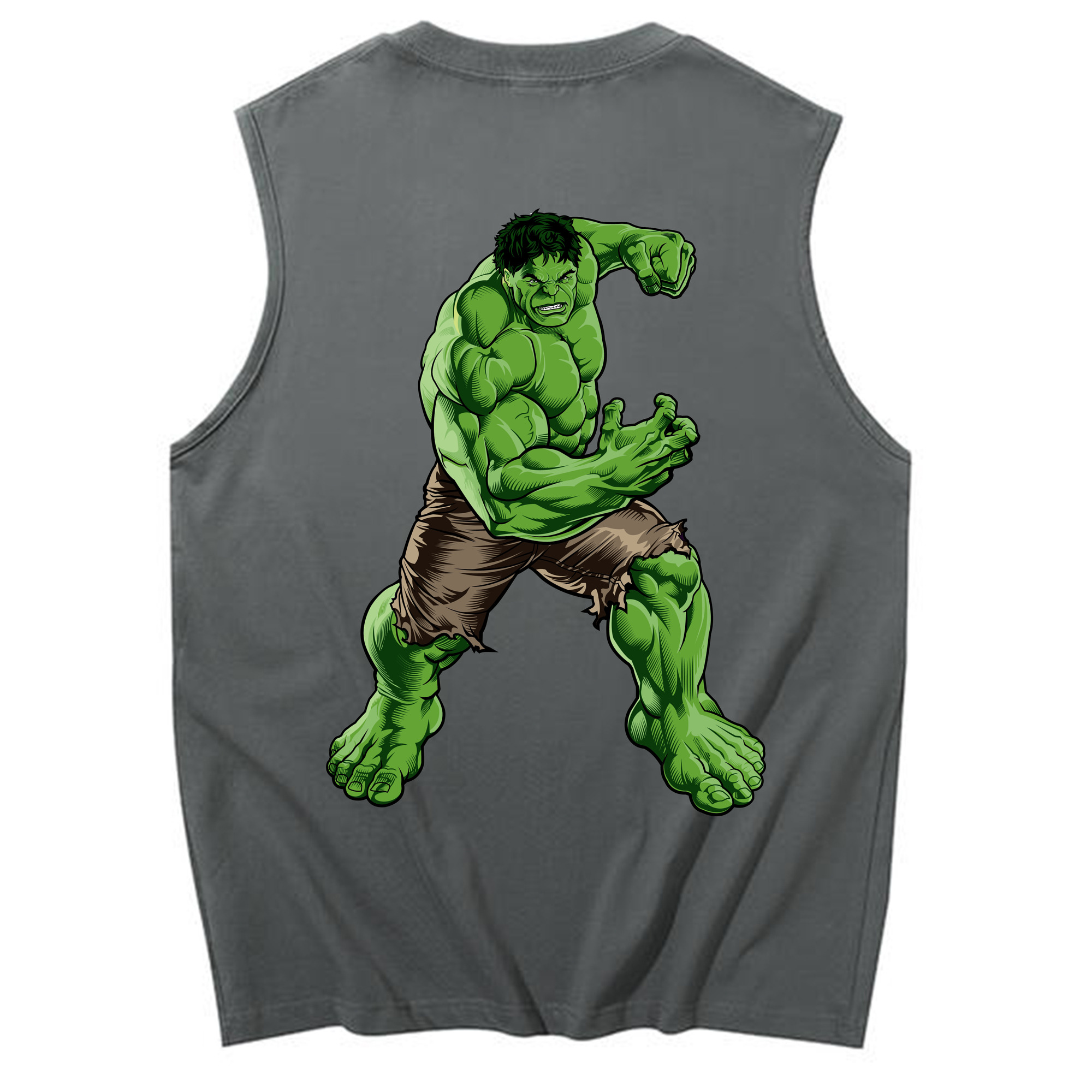 （画像用） アベンジャーズ The Avengers コットン100％タンクトップ（背面プリント）